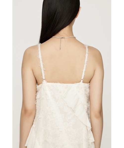 ワンピース RANDOM FRILL CAMI OP ランダムフリルキャミワンピース 春服 夏服の画像