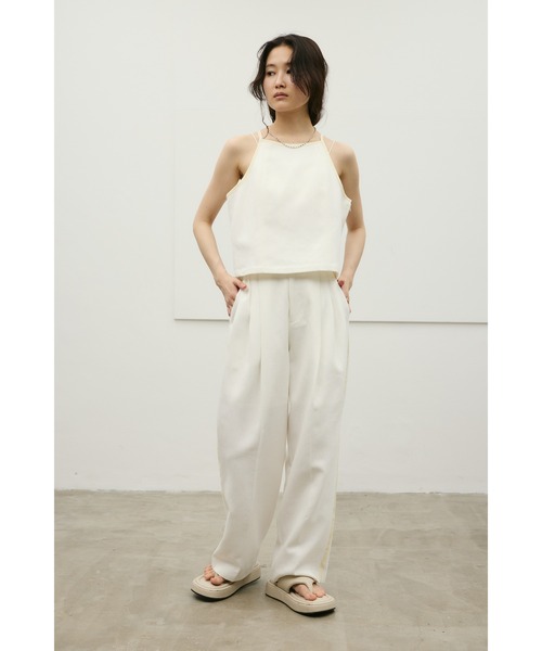 【美品】パンツセットアップ36 S STYLEMIXER（スタイルミキサー） パンツ セットアップバイカラーパンツ