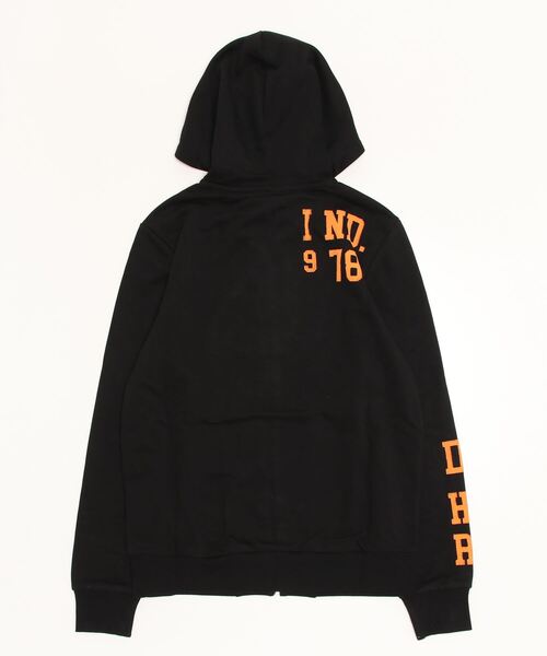 DIESEL（ディーゼル） ジップアップパーカー LARGE ブラック メンズ