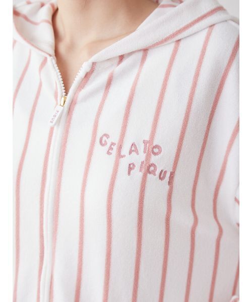 gelato pique（ジェラートピケ） パジャマ ルームウェア ストライプ