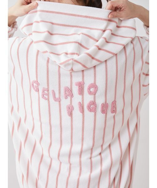 gelato pique（ジェラートピケ） パジャマ ルームウェア ストライプ
