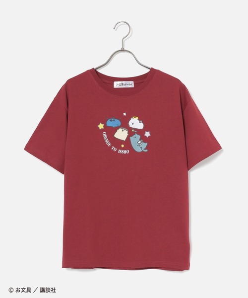 Honeys（ハニーズ） tシャツ 半袖 お文具といっしょ／Tシャツ
