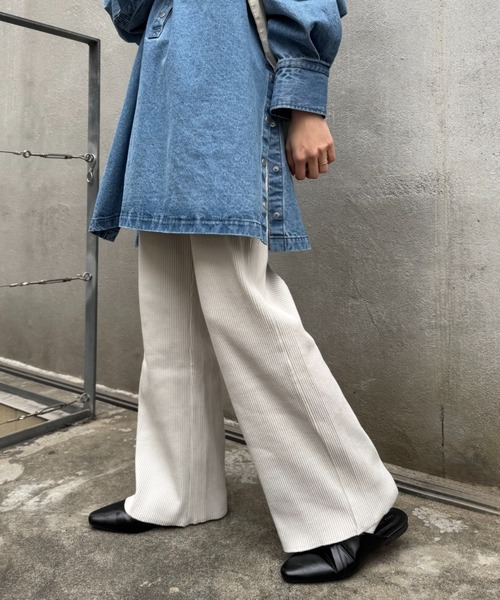 「CIAOPANIC TYPY」 イージーパンツ MEDIUM イエロー レディース_画像6