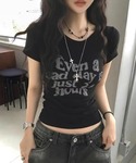 tシャツ 半袖 「新色追加・4色展開」メッセー...の詳細画像2