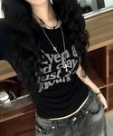 tシャツ 半袖 「新色追加・4色展開」メッセー...の詳細画像3