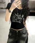 tシャツ 半袖 「新色追加・4色展開」メッセー...の詳細画像5