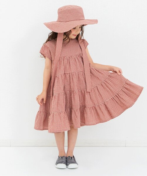 「BREEZE」 「KIDS」半袖ワンピース 120 ブラック キッズ_画像6