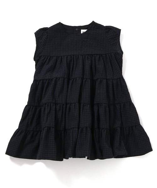 「BREEZE」 「KIDS」半袖ワンピース 120 ブラック キッズ_画像9