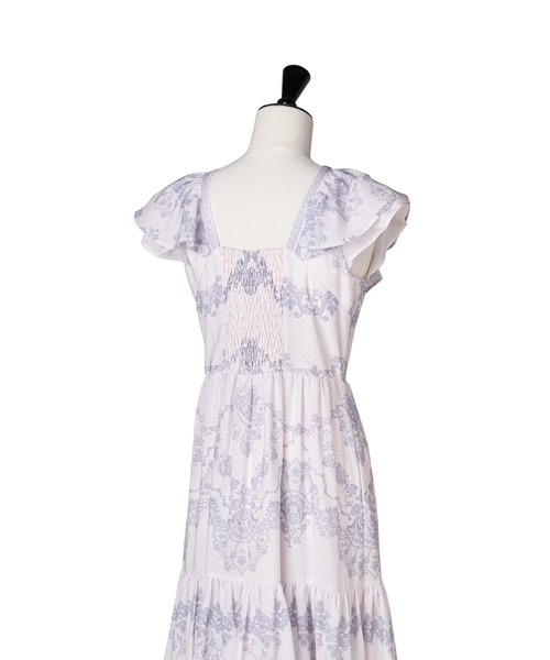 Her lip to ワンピース 半袖 Jendaya Lace-Print Dress : ZOZOTOWN
