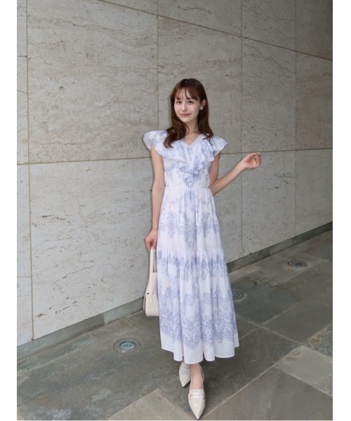 Her lip to ワンピース Jendaya Lace-Print Dress : ZOZOTOWN Yahoo!店