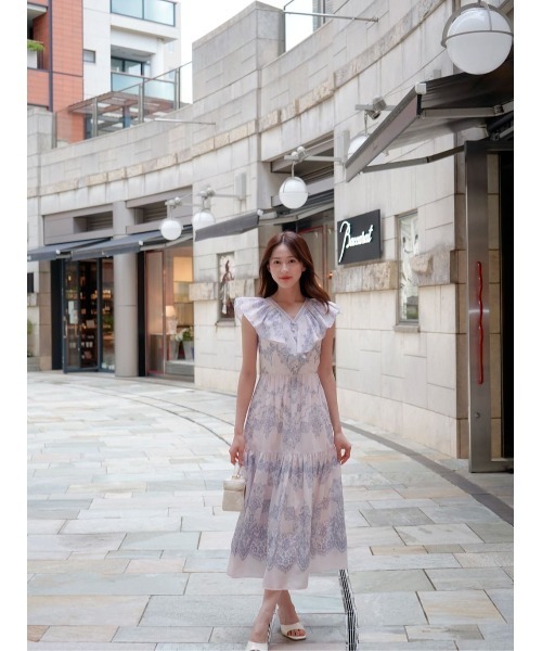 Her lip to ワンピース Jendaya Lace-Print Dress : ZOZOTOWN Yahoo!店