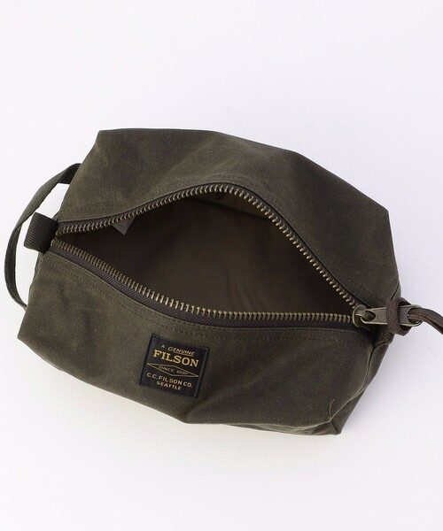 FILSON（フィルソン） ポーチ Tin Cloth Travel Kit/ティンクロス