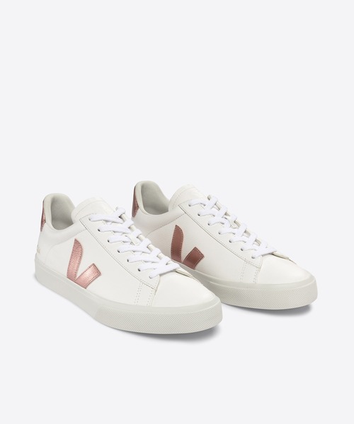 「VEJA」 ローカットスニーカー 42 ホワイト×ブルー レディース_画像4
