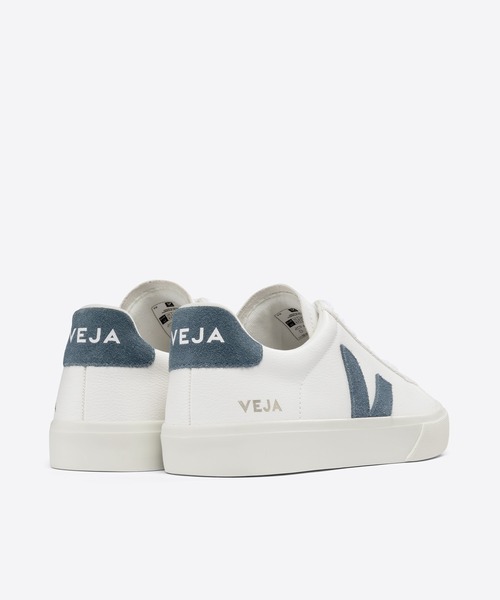 「VEJA」 ローカットスニーカー 42 ホワイト×ブルー レディース_画像5