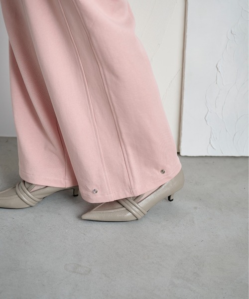 「THE YOn」 スウェットパンツ FREE グレー レディース_画像6