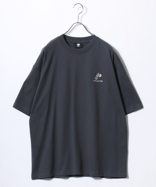 「TOM&JERRY」 半袖Tシャツ L ホワイト レディース_画像4