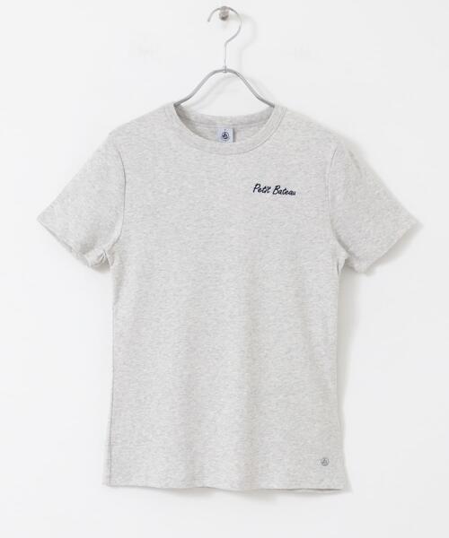 「PETIT BATEAU」 半袖Tシャツ X-SMALL ネイビー レディース_画像7