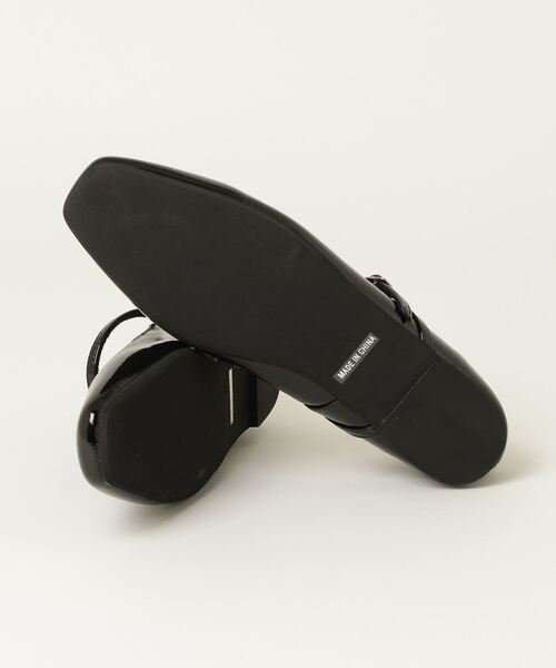 「BEAUTY&YOUTH UNITED ARROWS」 バレエシューズ 23.5cm ブラック レディース_画像3