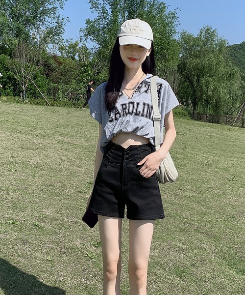 「gossip!ロサンゼルス」 ショートパンツ S ブラック レディース_画像9