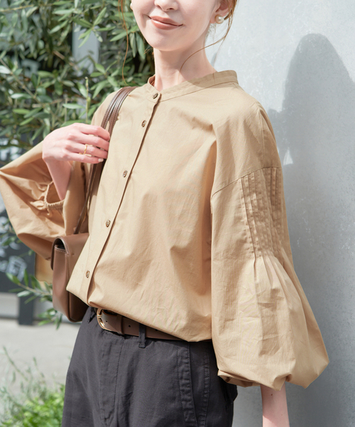 SLOBE IENA（スローブイエナ） ブラウス シャツ 「WEB限定カラーあり