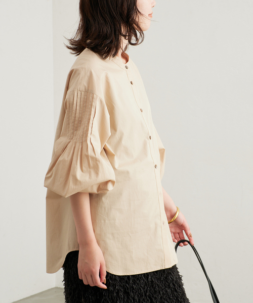 SLOBE IENA（スローブイエナ） ブラウス シャツ 「WEB限定カラーあり 
