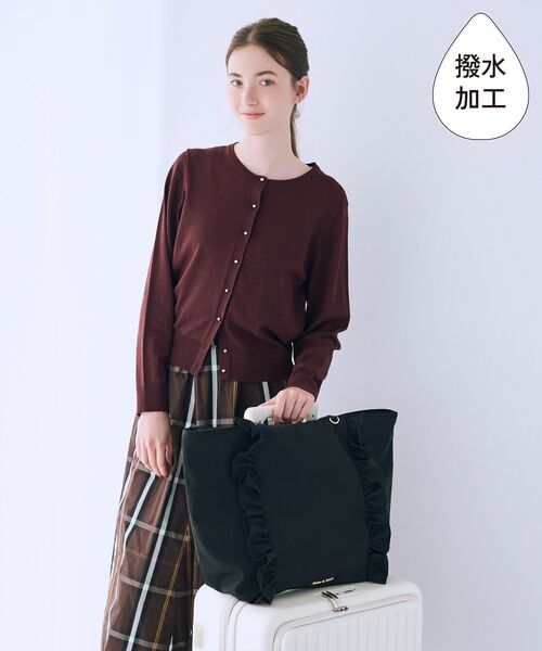 Maison de FLEUR（メゾンドフルール） トートバッグ 撥水加工フロント