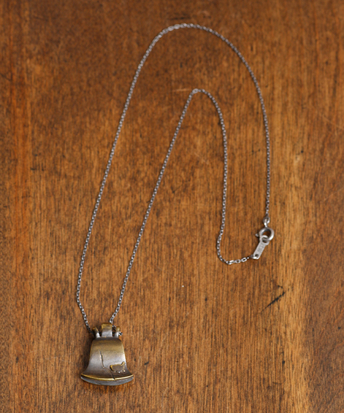 【関税込み】Bally シルバー Belle ネックレス THEFT ネックレス セフト / Bell Necklace ベルモチーフシルバー