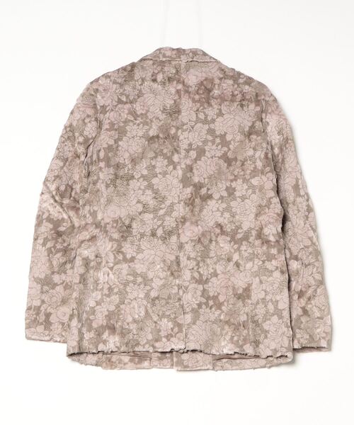 ジャケット テーラードジャケット flower velvet JKT メンズの画像