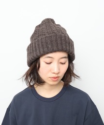 WHITE MAILS ニット帽 ニットキャップ WOOL PAPER DOUBLE KNIT