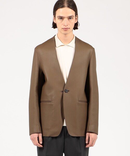 TOMORROWLAND ジャケット ノーカラージャケット 「別注」DENIM