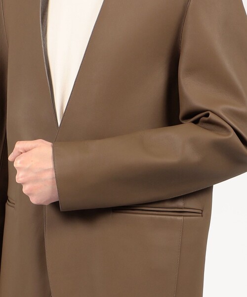 TOMORROWLAND ジャケット ノーカラージャケット 「別注」DENIM