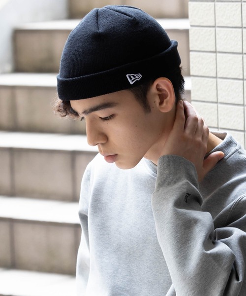 NEW ERA ニット帽 ニットキャップ ニューエラ ショート無地