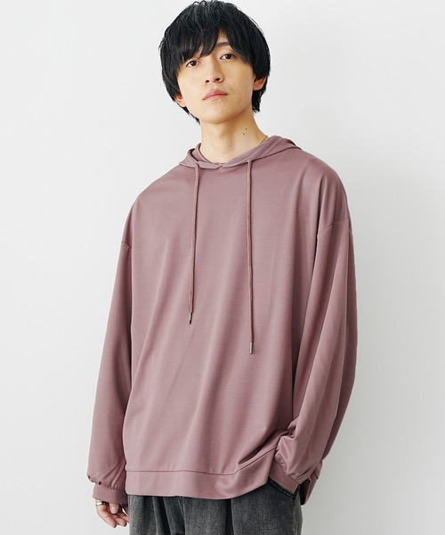MinoriTY（マイノリティ） パーカー 「MinoriTY」とろみ素材ビッグ
