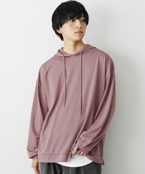 MinoriTY（マイノリティ） パーカー 「MinoriTY」とろみ素材ビッグ