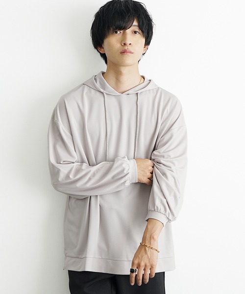 MinoriTY（マイノリティ） パーカー 「MinoriTY」とろみ素材ビッグ