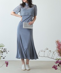 【美品】kana オケージョンドレス　3way Mサイズ Kana ドレス 3way レースボレロセット フレア パーティー 2点
