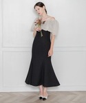 ドレス 「LEJA」2WAYオフショルダーパフ...の詳細画像5
