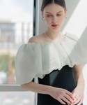 ドレス 「LEJA」2WAYオフショルダーパフ...の詳細画像1