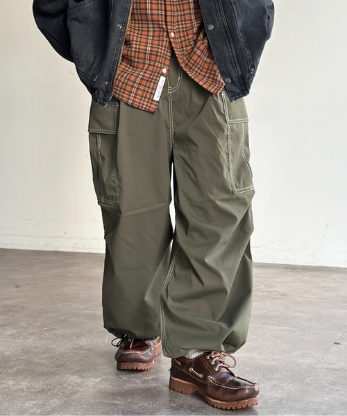 qmile カーゴパンツ CPCM（シーピーシーエム） カーゴパンツ ツイルカーゴパンツ メンズ