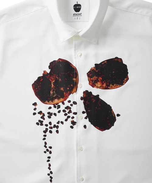 SHAREEF（シャリーフ） シャツ ZAKURO” PT L/S SHIRTS メンズ