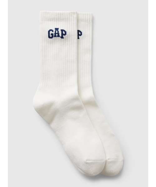 GAP（ギャップ） 靴下 Gapロゴ クルーソックス(ユニセックス) メンズ