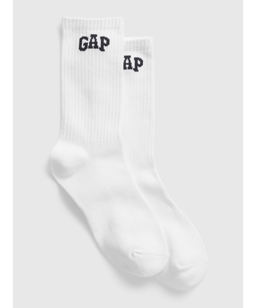 GAP（ギャップ） 靴下 Gapロゴ クルーソックス(ユニセックス) メンズ