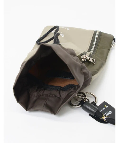 master-piece YOSEMITE STRAP × モバイルストラップ 巾着ポーチ