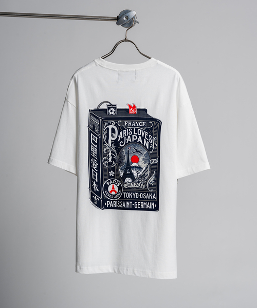 【Paris Saint-Germain×Makoto Yamaki】Tシャツ EDIFICE tシャツ Tシャツ 「Paris Saint-Germain×Makoto Yamaki