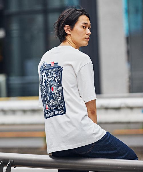 【Paris Saint-Germain×Makoto Yamaki】Tシャツ tシャツ 「Paris Saint-Germain×Makoto Yamaki」DARUMA プリント