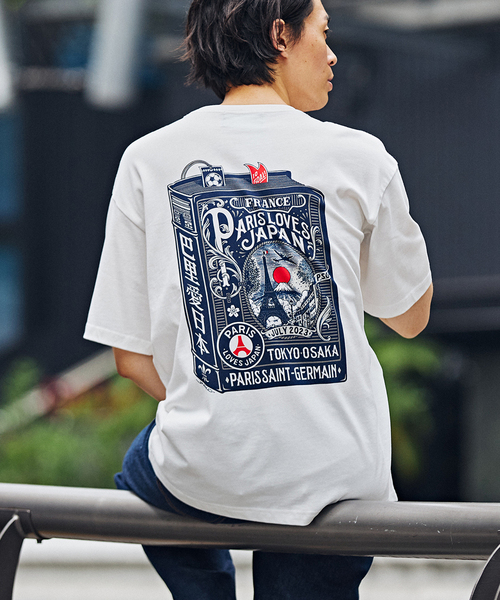 【Paris Saint-Germain×Makoto Yamaki】Tシャツ PARIS SAINT-GERMAIN × MAKOTO YAMAKI POSTER PRINT T-SHIRTS