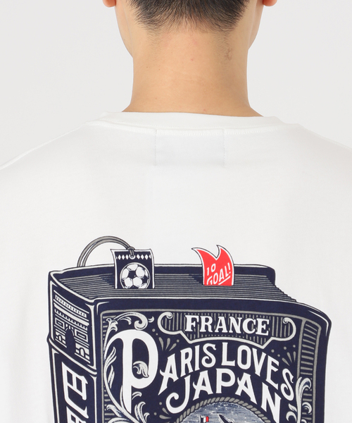 EDIFICE tシャツ Tシャツ 「Paris Saint-Germain×Makoto Yamaki