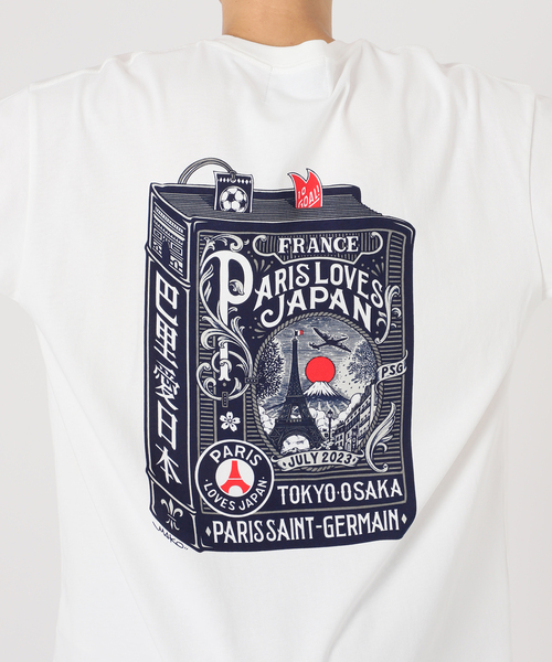 【Paris Saint-Germain×Makoto Yamaki】Tシャツ tシャツ 「Paris Saint-Germain×Makoto Yamaki」DARUMA プリント