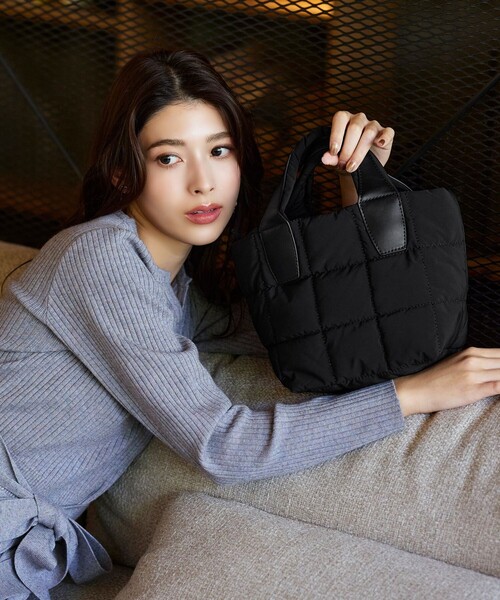 Tiaclasse デイバック リュック 「2WAY」キルティングトートバッグ