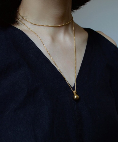 Naotokojima NKN-9 gold ネックレス ゴールド